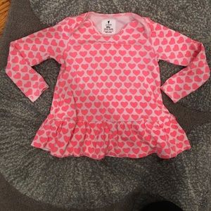 Jcrew baby peplum top 18-24m